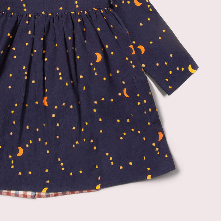 Dark Night Reversible Pocket Dress