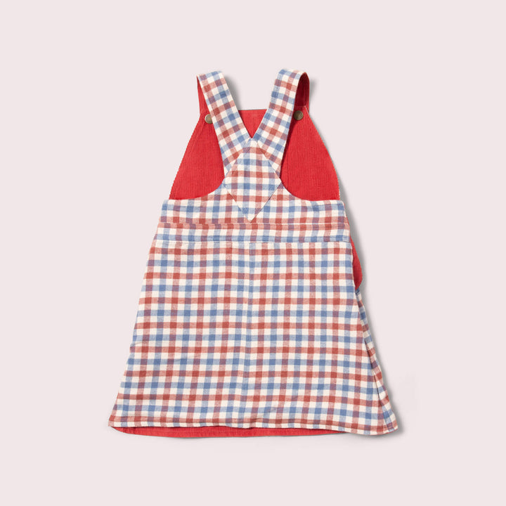 Holly Berry Classic Reversible Pinafore Dress
