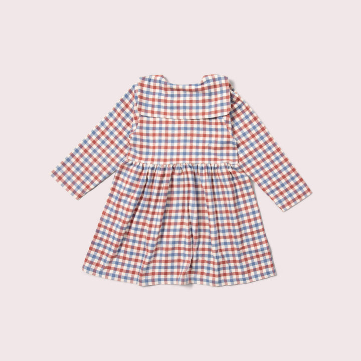 Ginger Check Long Sleeved Dress
