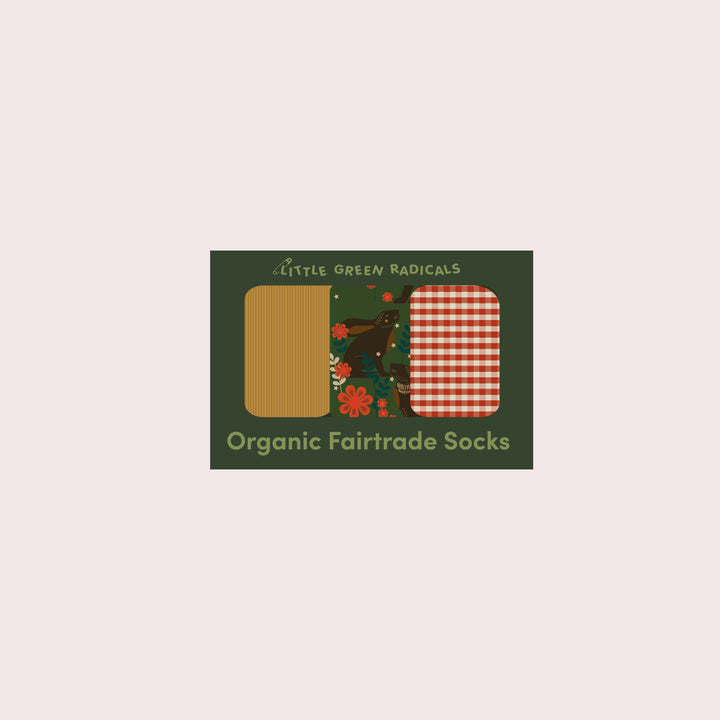 Winter Rabbits Ankle Socks 3 Pack