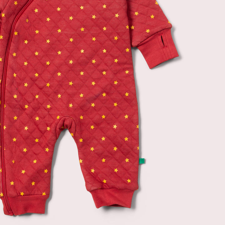 Red Stars Hooded Snug Suit