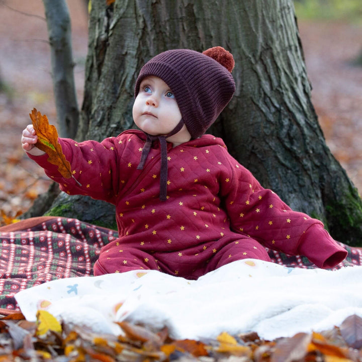 Red Stars Hooded Snug Suit