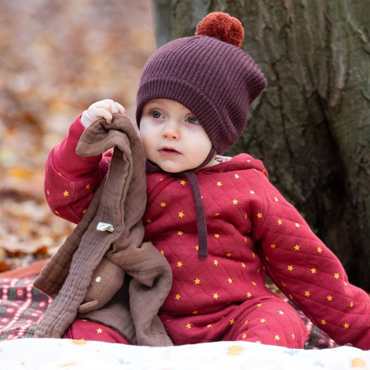 Red Stars Hooded Snug Suit