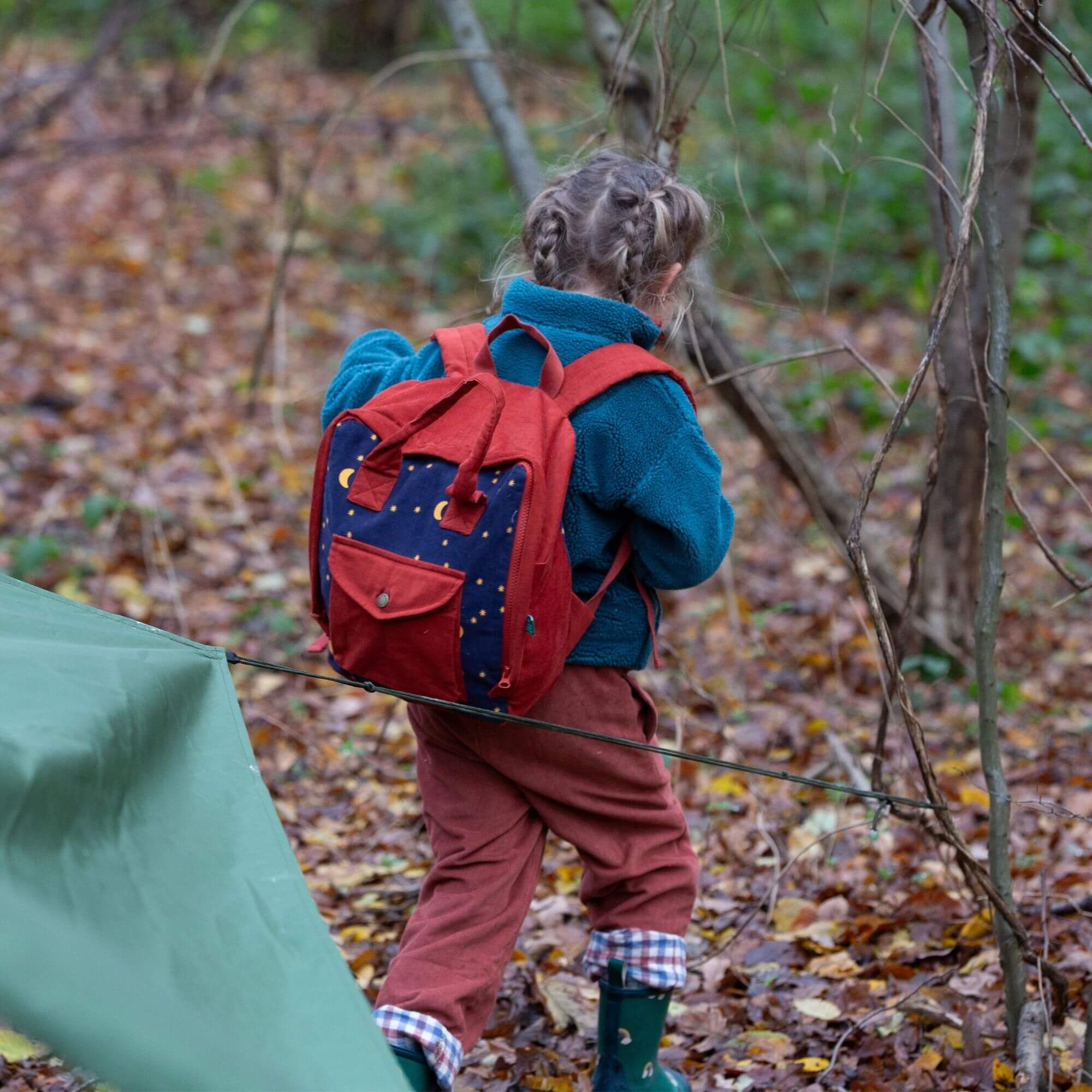 Dark Night Kids Ready For Adventure Backpack – Little Green Radicals Wholesale