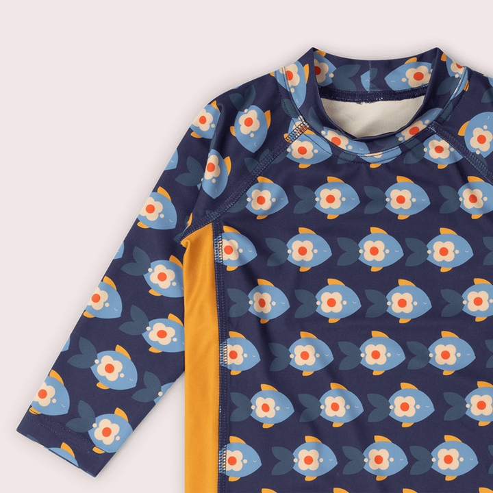 Little Fish UPF 50 Sunsafe Long Sleeve Rash Vest