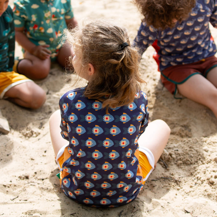 Little Fish UPF 50 Sunsafe Long Sleeve Rash Vest