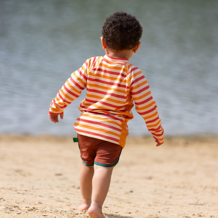 Sorbet Striped UPF 50 Sunsafe Long Sleeve Rash Vest