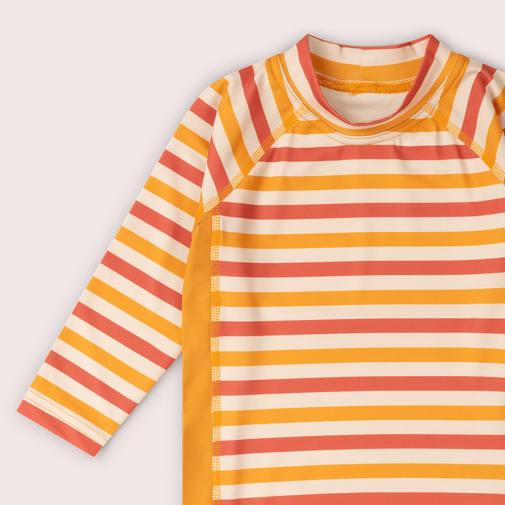 Sorbet Striped UPF 50 Sunsafe Long Sleeve Rash Vest