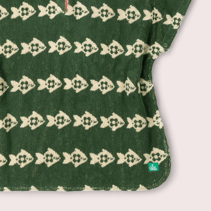 Swimming Fish Baby Towel Poncho