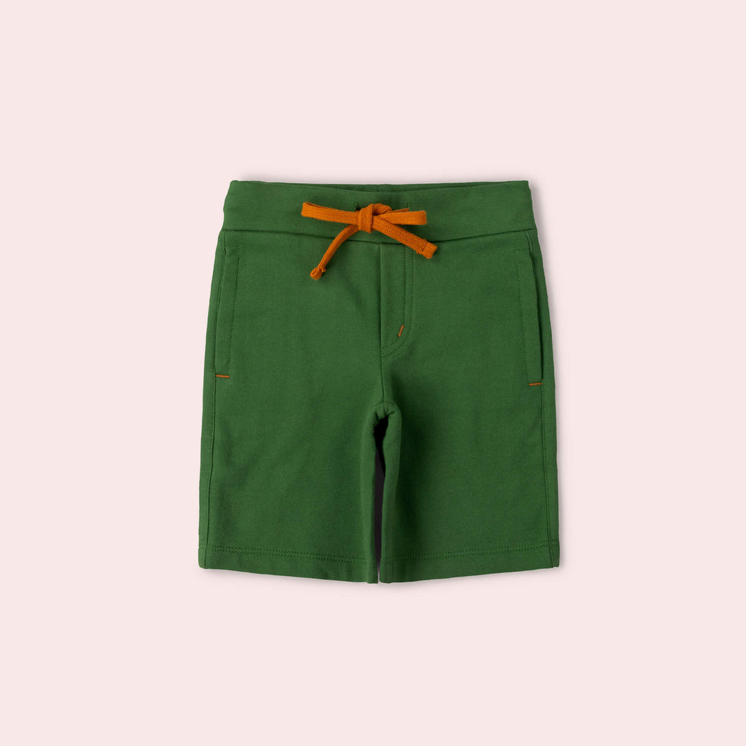 Woodland Green Comfy Jogger Shorts Green / 18-24m