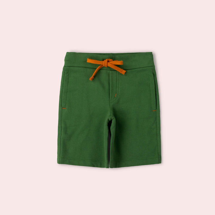 Woodland Green Comfy Jogger Shorts Green / 18-24m