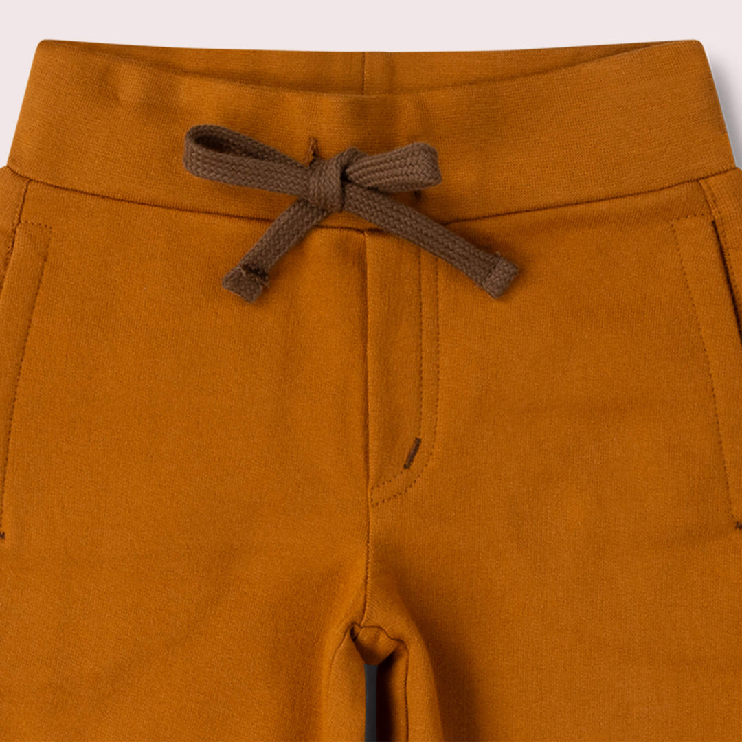 Mustard Comfy Jogger Shorts Gold / 18-24m