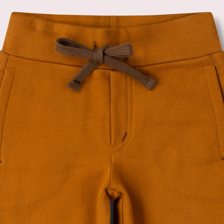 Mustard Comfy Jogger Shorts Gold / 18-24m
