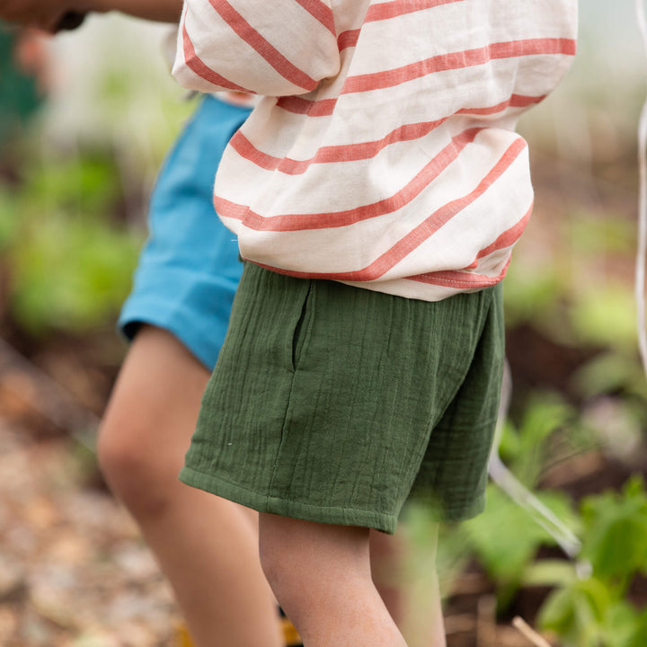 Chive Green By The Sea Shorts Green / 18-24m