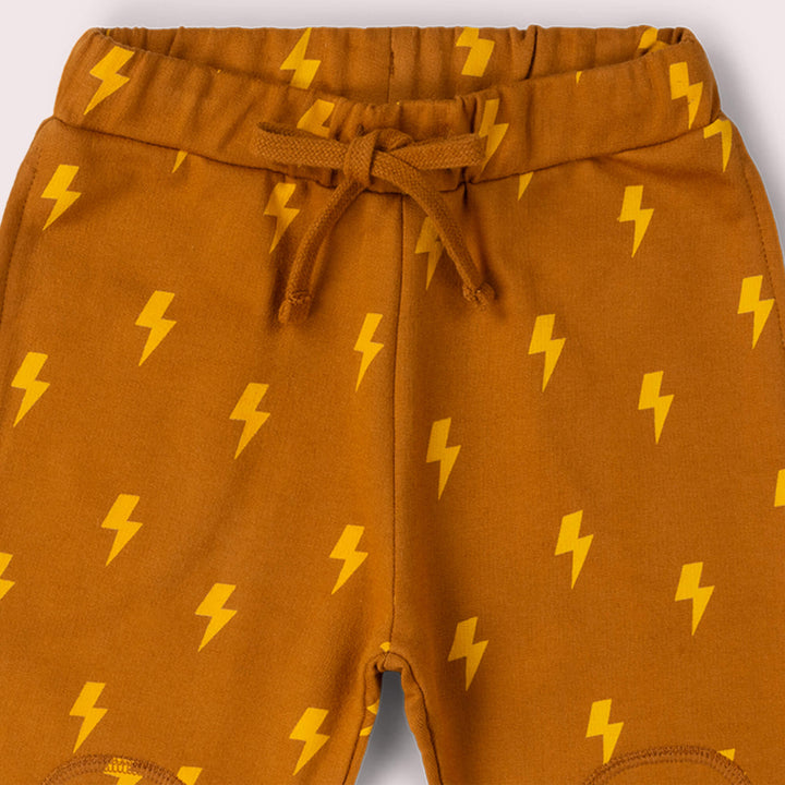 Lightning Organic Cosy Joggers Gold / 18-24m