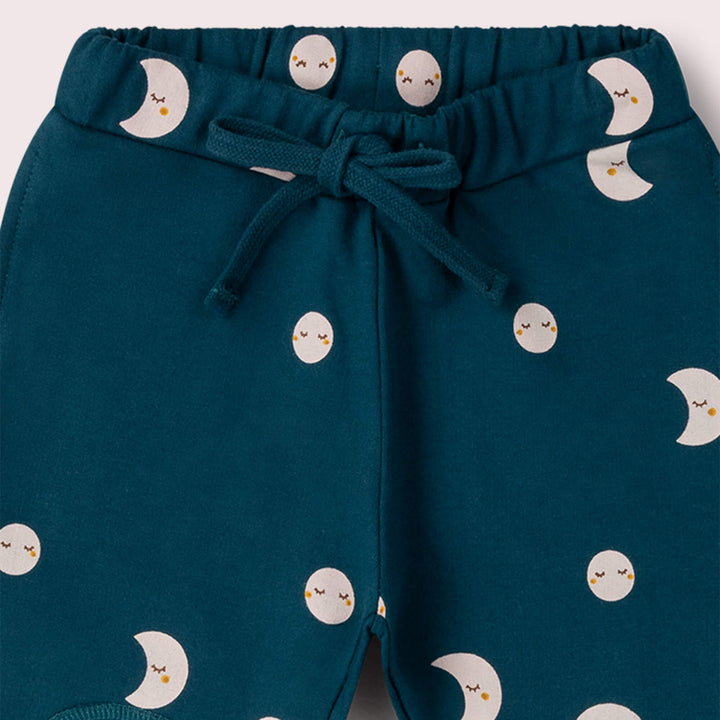 Midnight Moon Organic Cosy Joggers Blue / 18-24m