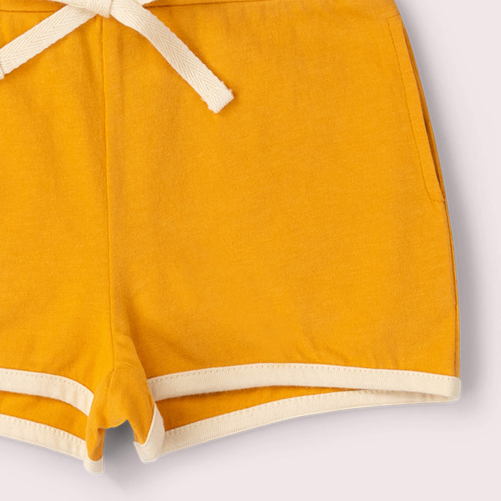 Golden Ochre Run Around Shorts Gold / 18-24m