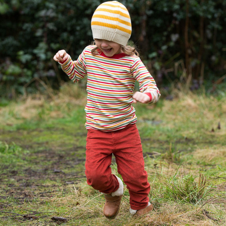Burnt Ochre Corduroy Adventure Jeans