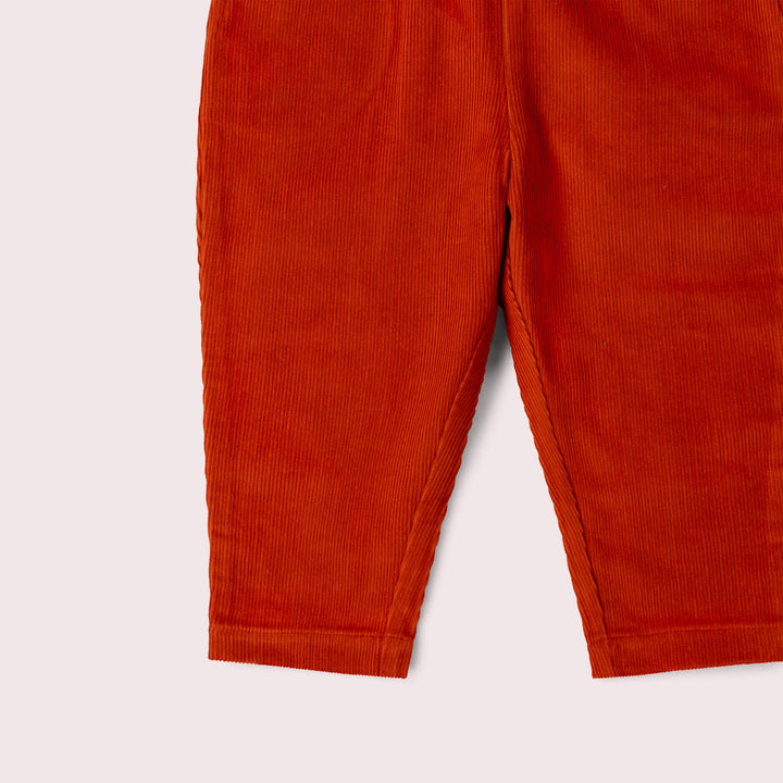 Burnt Ochre Corduroy Comfy Trousers Burnt Ochre / 5-6y
