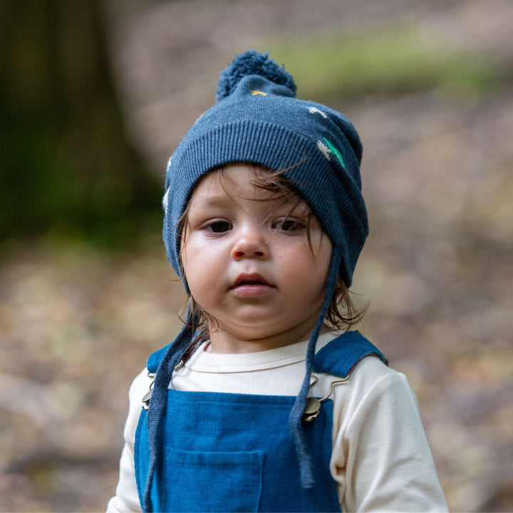 Deep Blue Classic Corduroy Dungarees