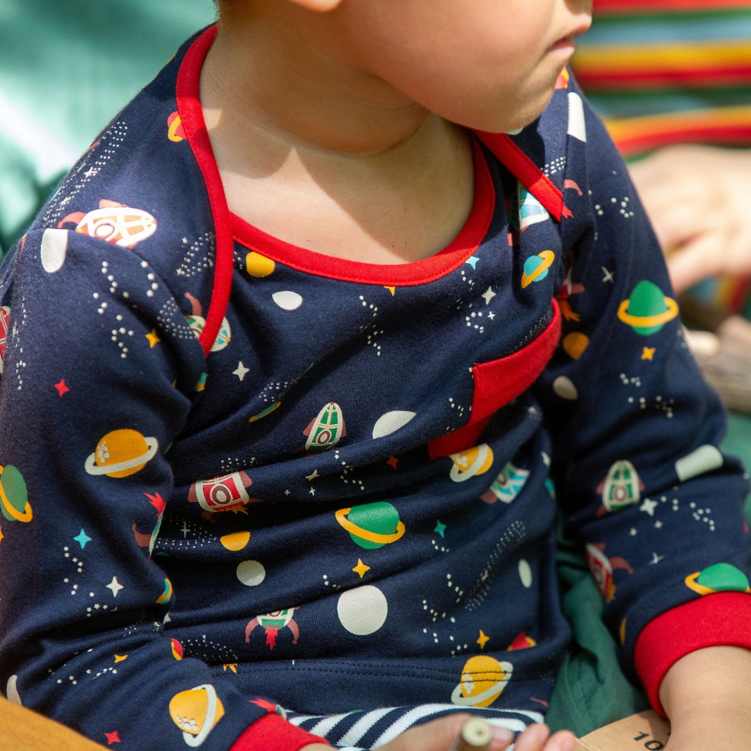 Outer Space Organic T-Shirt & Jogger Playset