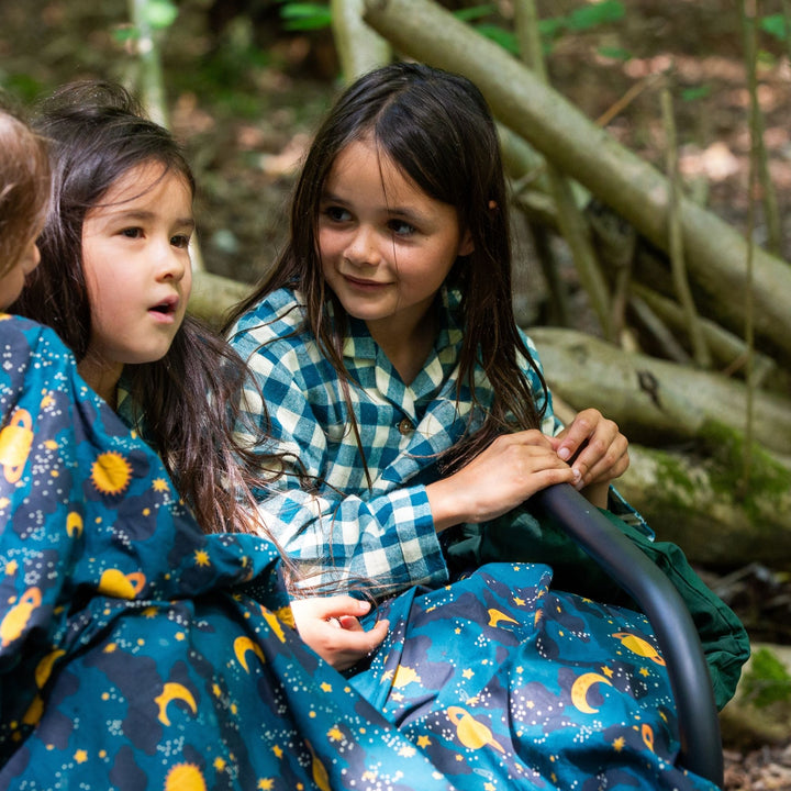 Blue Check Classic Button Up Pyjamas