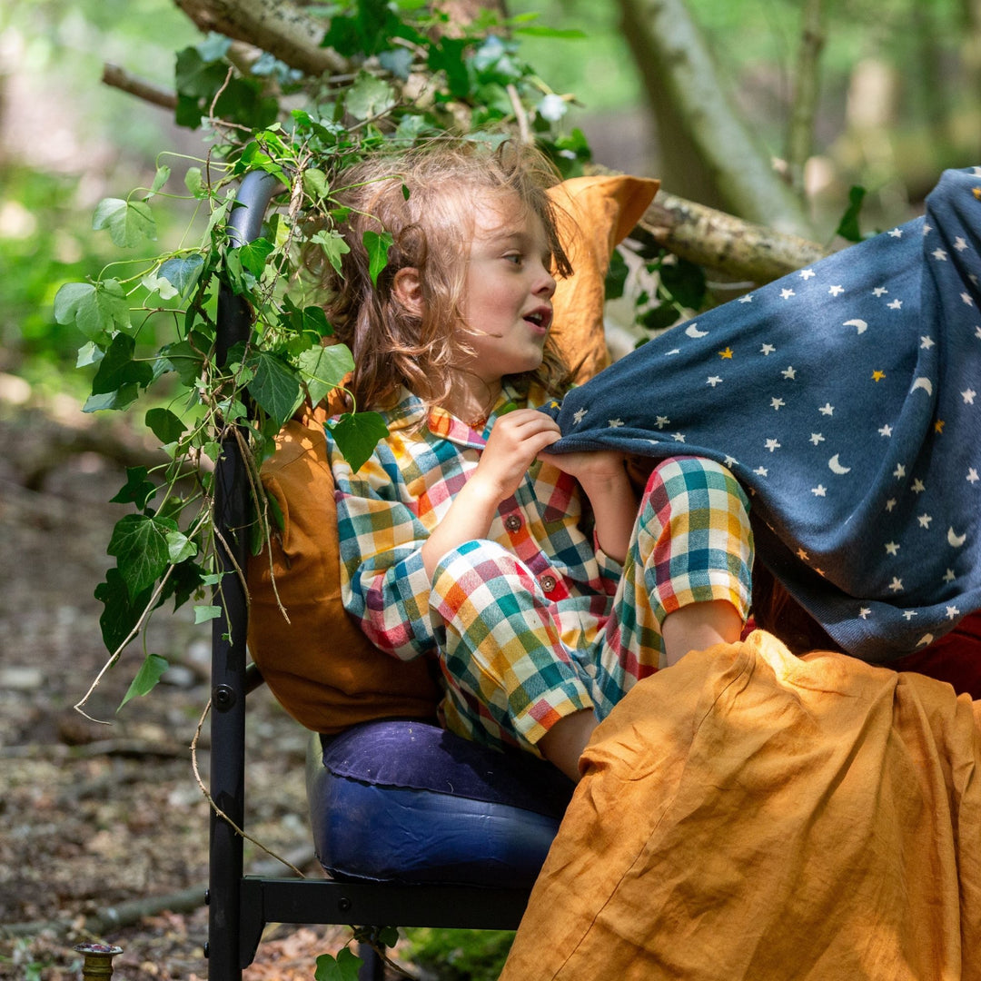 Rainbow Check Classic Button Up Pyjamas