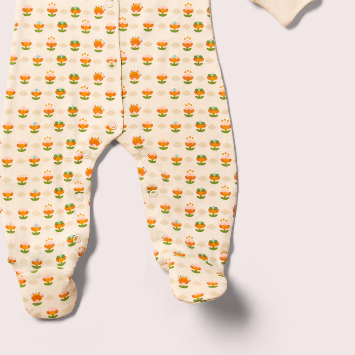 Little Blooms Organic Babygrow