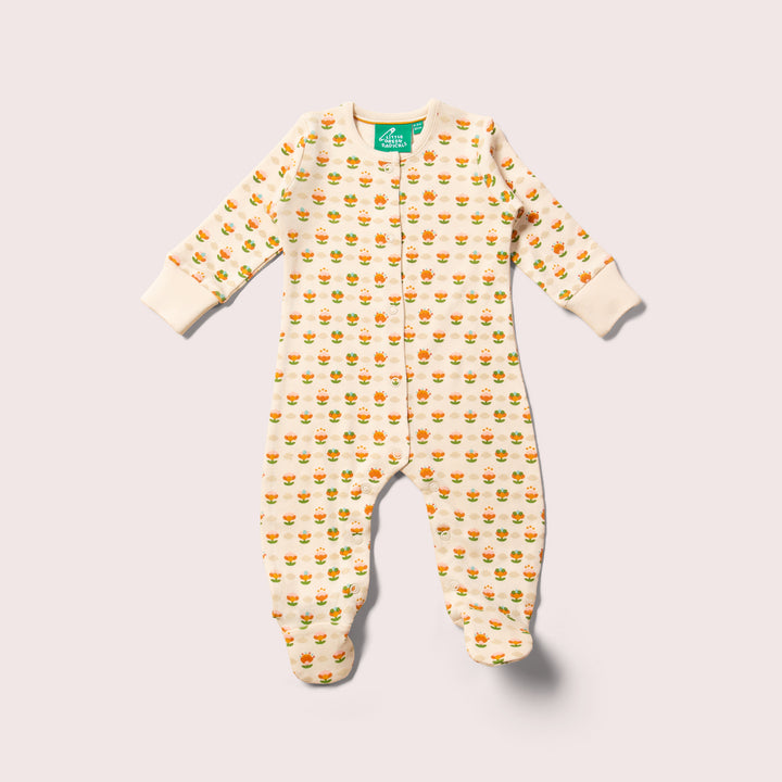 Little Blooms Organic Babygrow