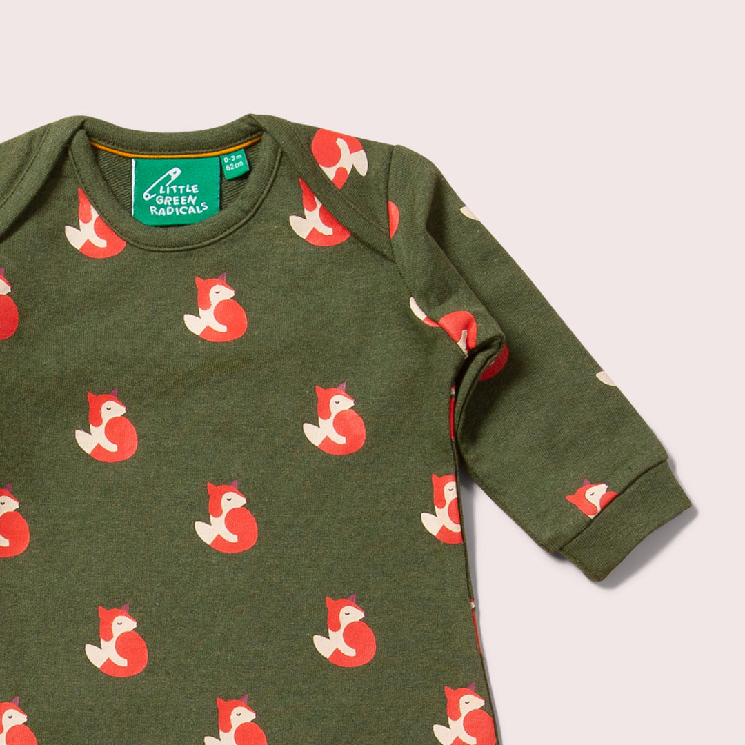 Little Fox Organic Romper Playsuit