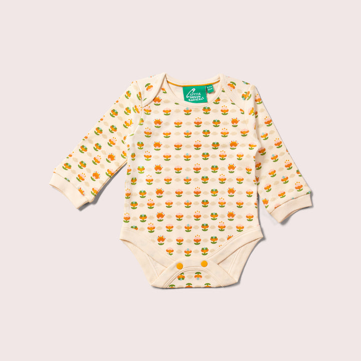 Little Blooms Organic Baby Bodysuit Set - 2 Pack