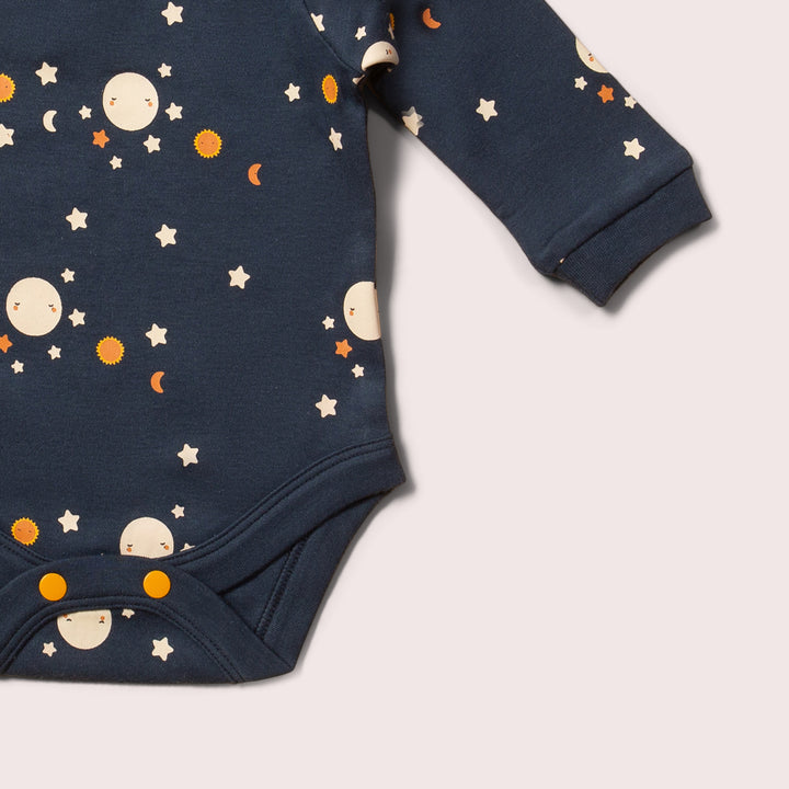 Over The Moon Organic Baby Bodysuit Set - 2 Pack