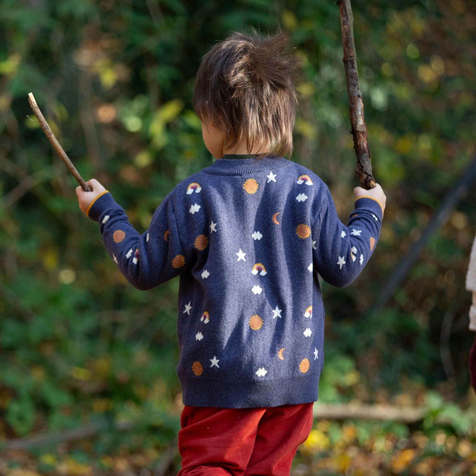From One To Another Around The Sun Knitted Cardigan