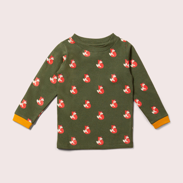 Little Fox Long Sleeve T-Shirt