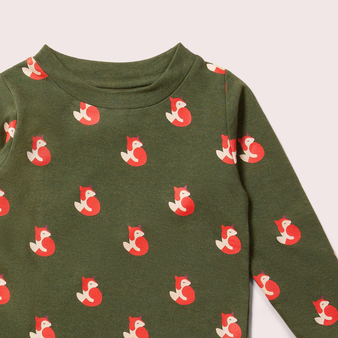 Little Fox Long Sleeve T-Shirt