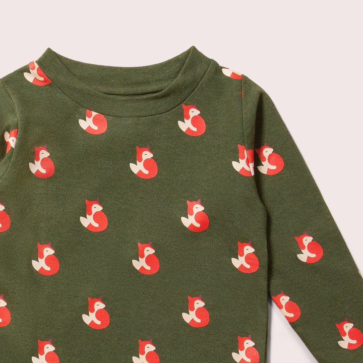 Little Fox Long Sleeve T-Shirt