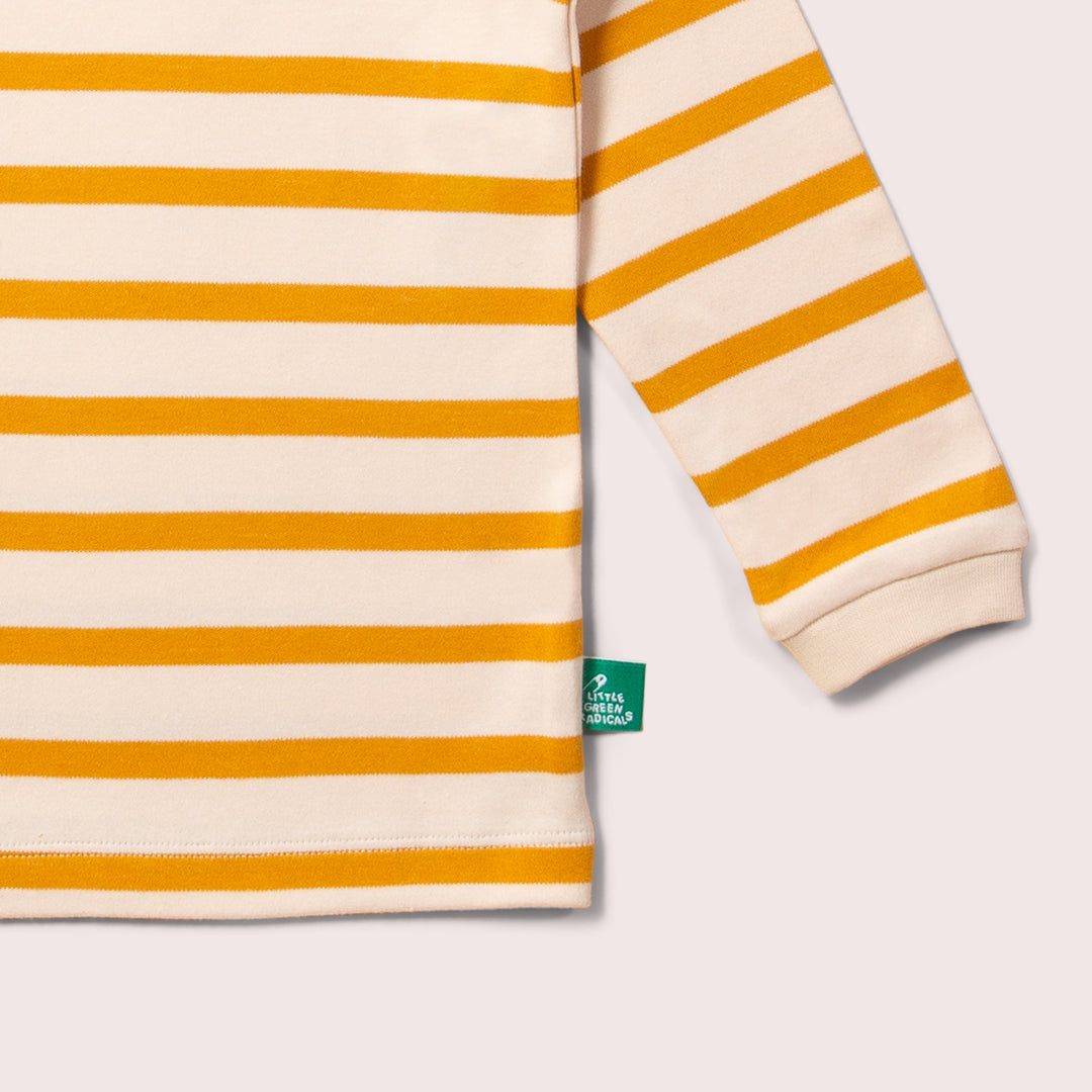 Stripes Forever Gold Long Sleeve T-Shirt