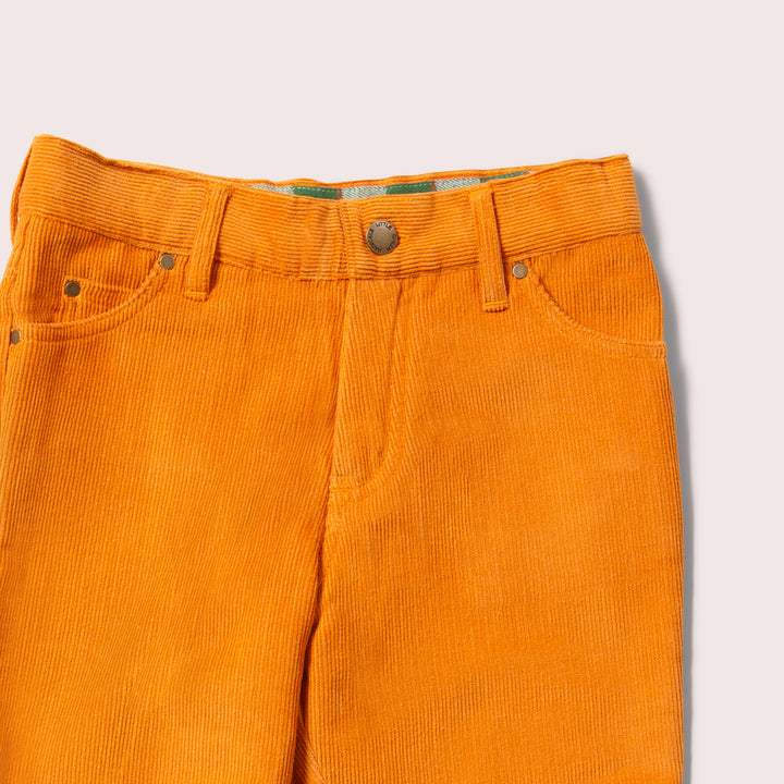 Golden Ochre Corduroy Adventure Jeans