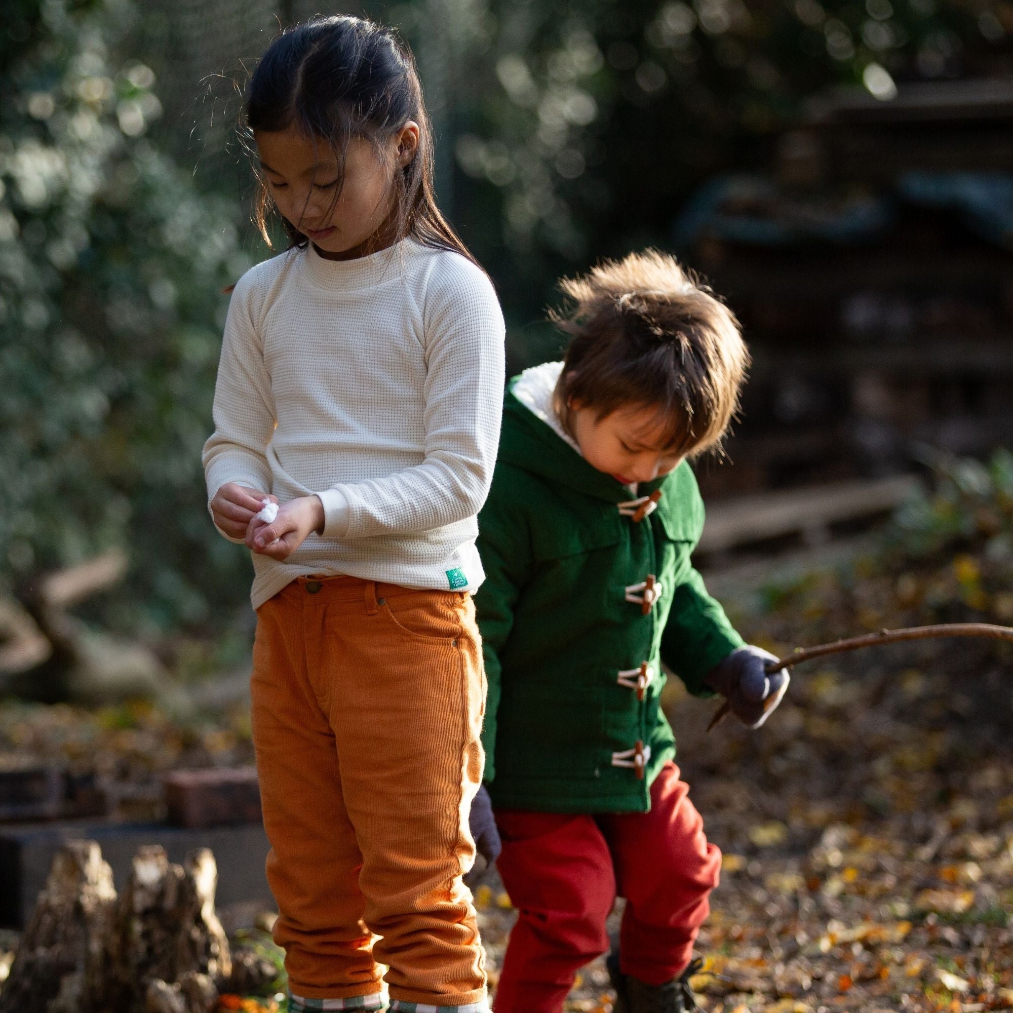 Golden Ochre Corduroy Adventure Jeans