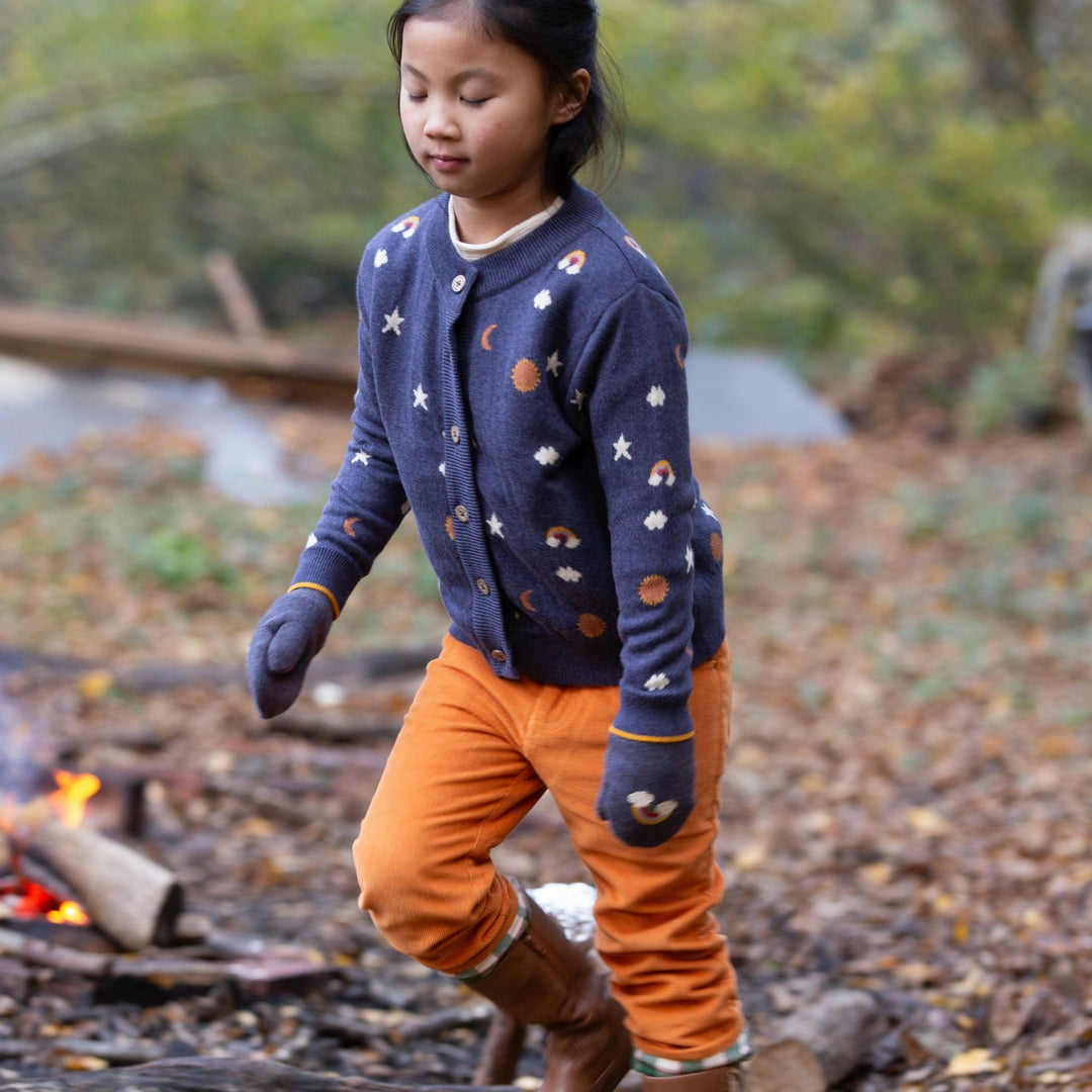 Golden Ochre Corduroy Adventure Jeans