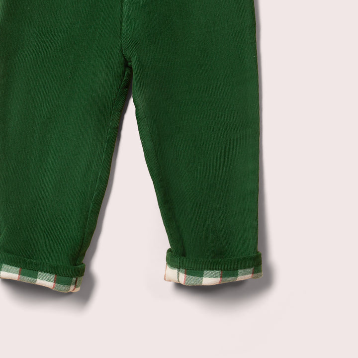 Vintage Green Corduroy Adventure Jeans
