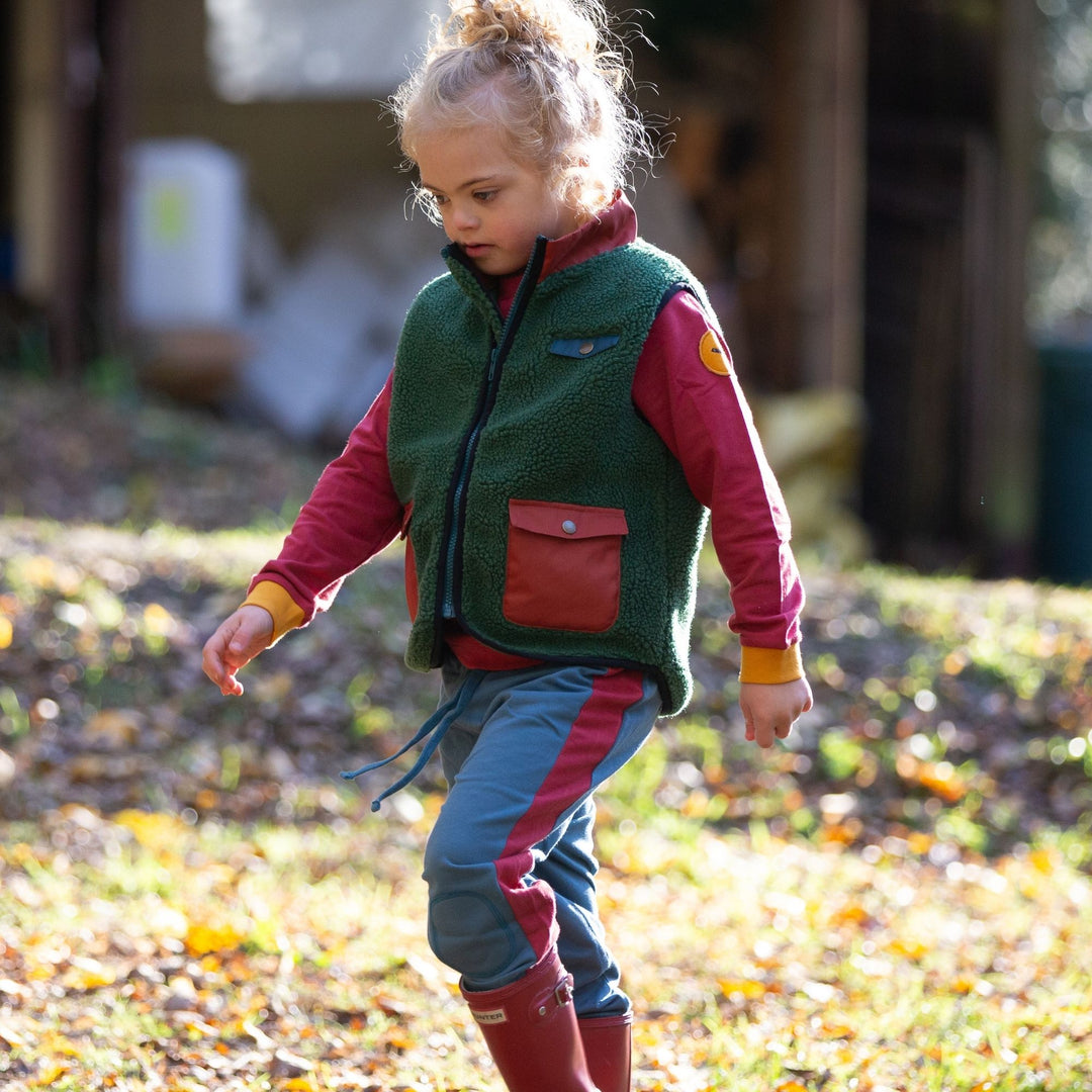 Mallard Blue Knee Patch Cosy Joggers