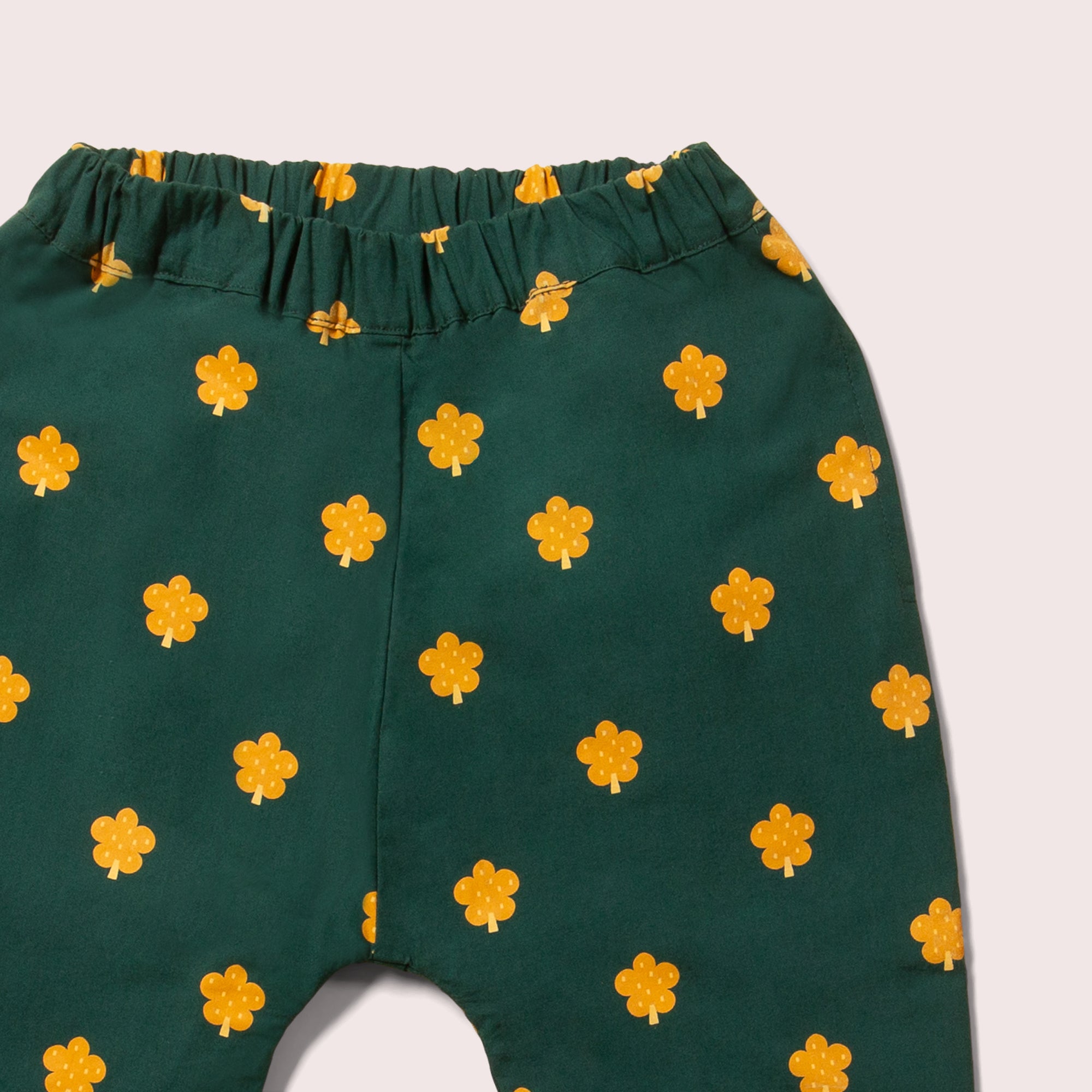 Golden Leaves Cosy Parachute Joggers