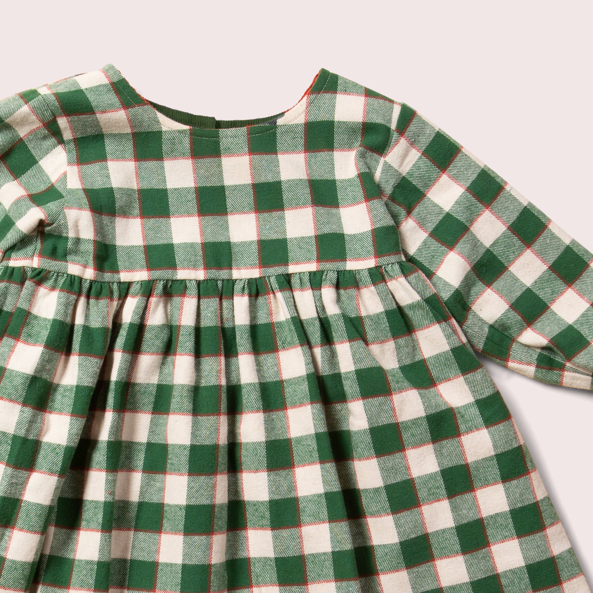 Vintage Green Day After Day Reversible Corduroy Pocket Dress