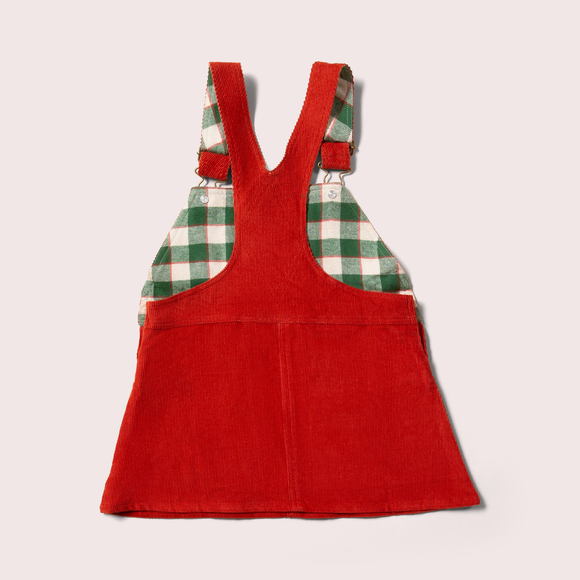 Hazelnut Classic Pinafore Dress