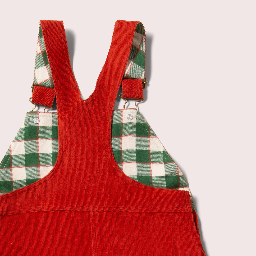 Hazelnut Classic Pinafore Dress