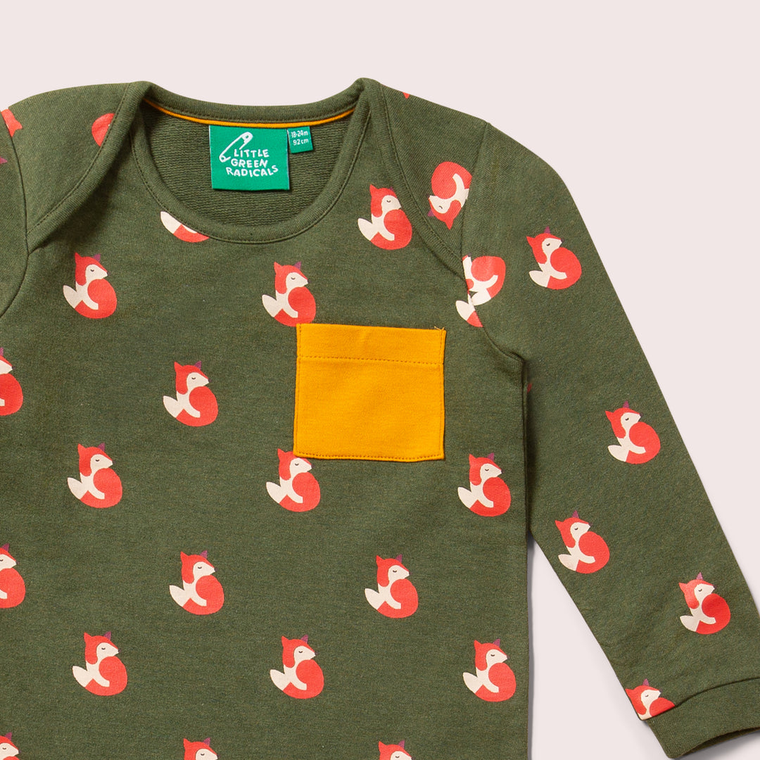 Little Fox Organic T-Shirt & Jogger Playset