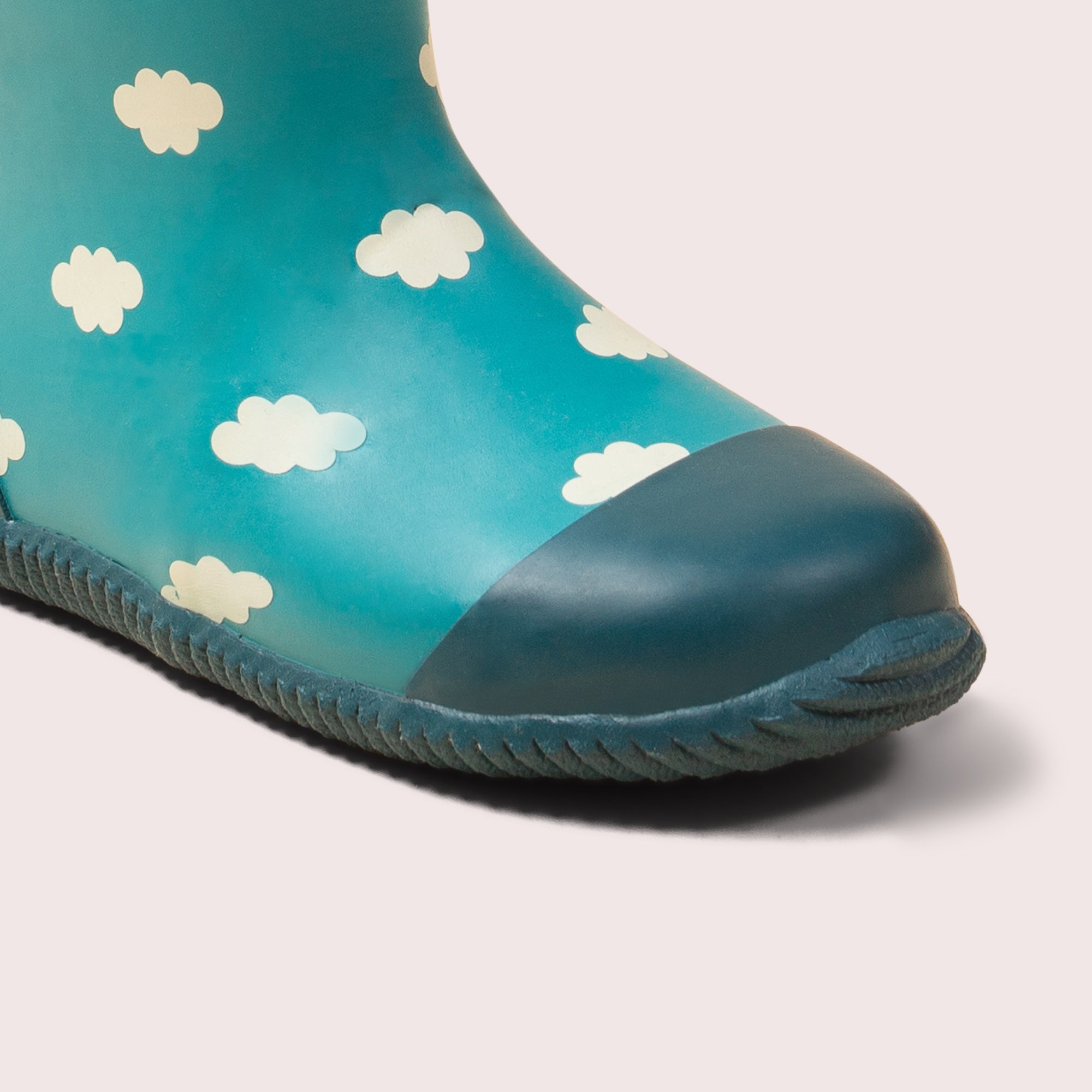 Blue Clouds Lined Classic Rain Boots