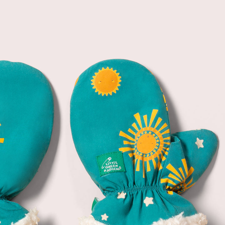 Sun & The Stars Sherpa Lined Mittens