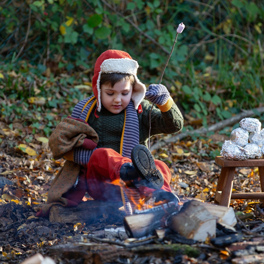 Hazelnut Sherpa Fleece Cosy Hat